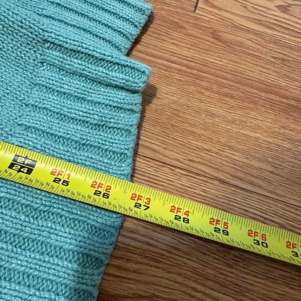 Polo‎ Ralph Lauren Men's Sweater Linen Knit Mint Padded Preppy Size Large